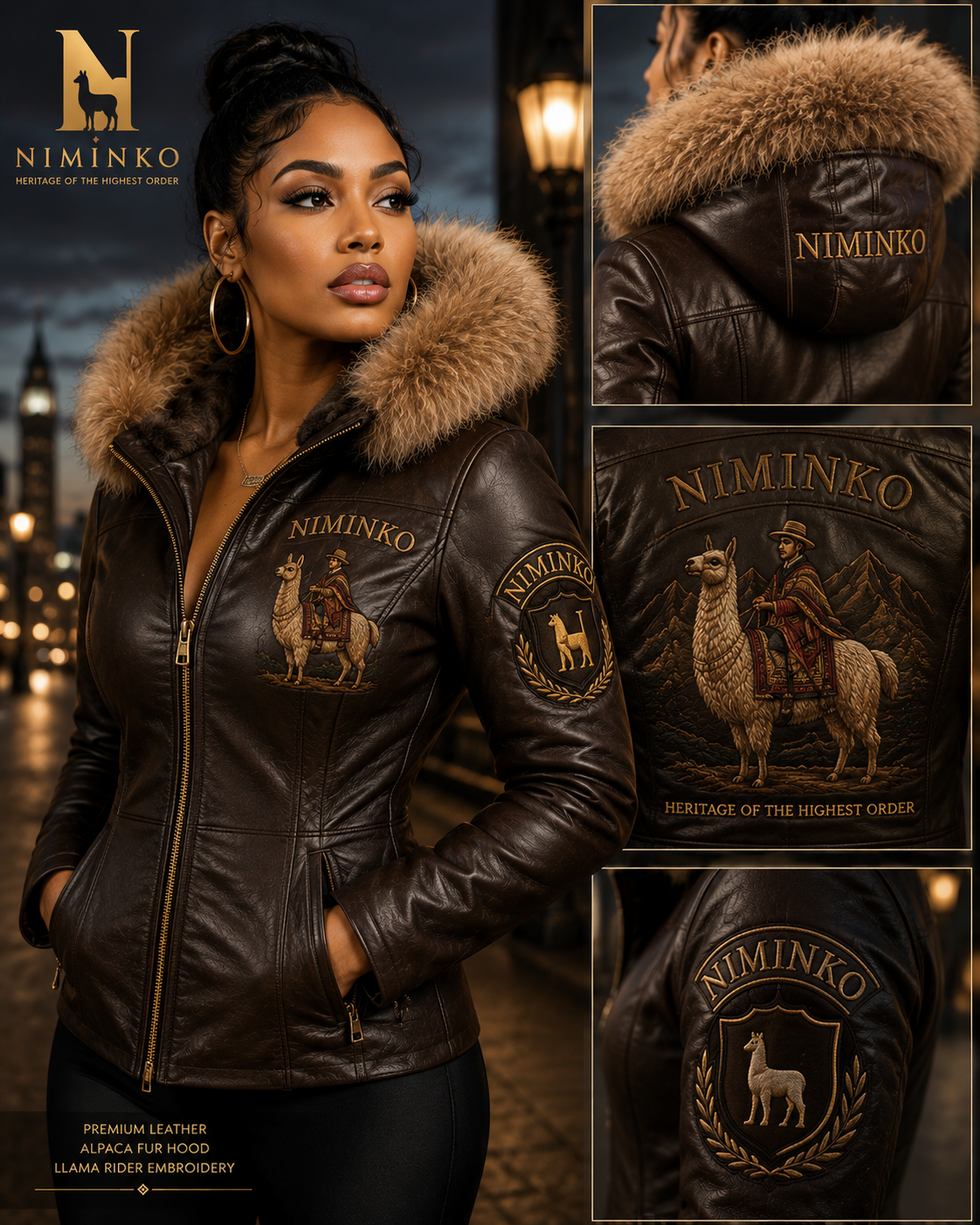 Niminko rider/crest emblem representative Niminko mark image